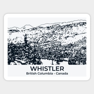Whistler - British Columbia Magnet